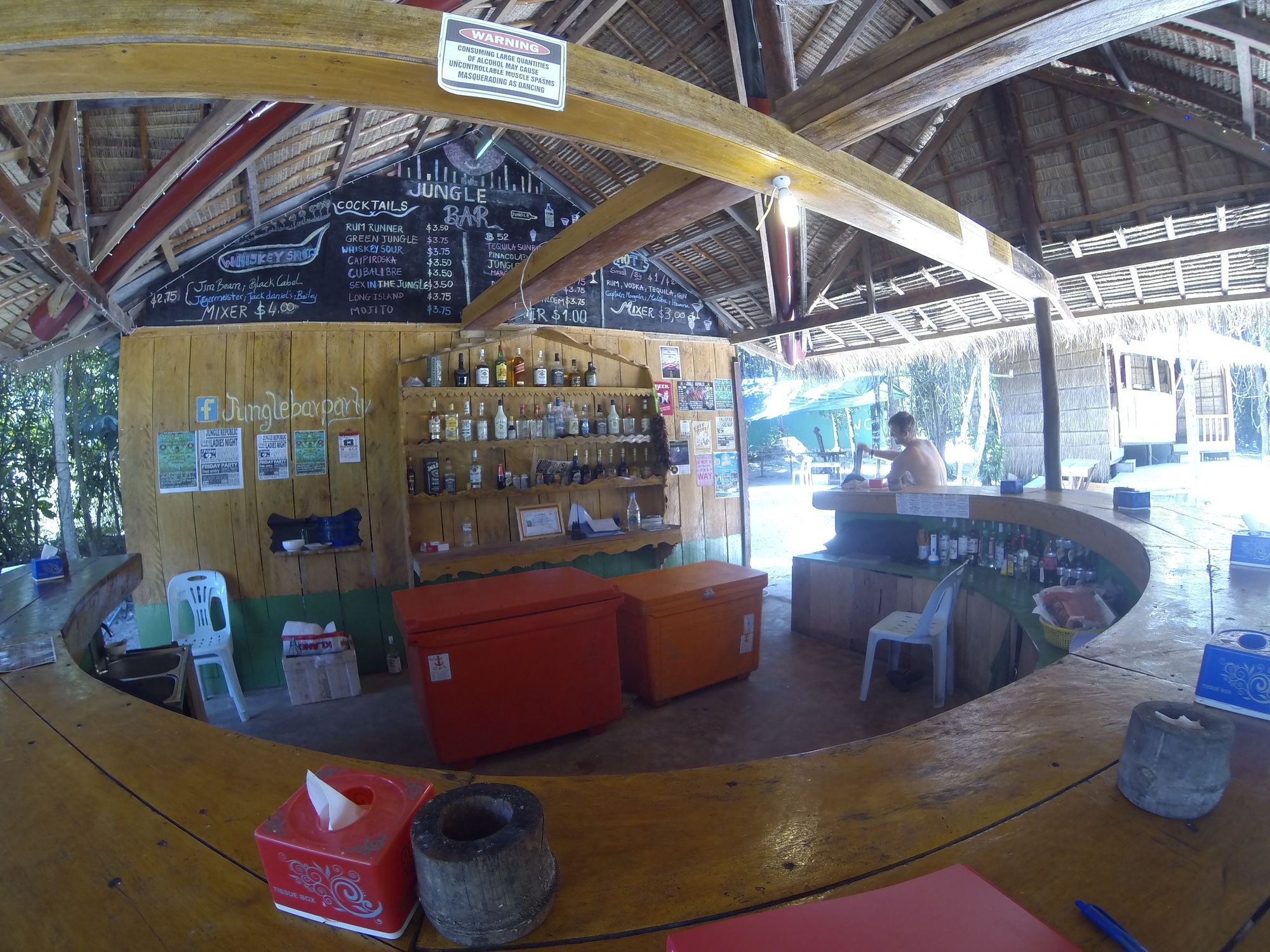 Ostello Jungle Republic Koh Rong Sanloem Esterno foto